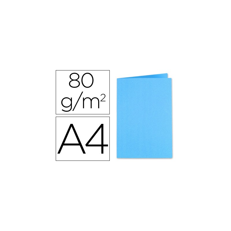 SOUS-CHEMISE EXACOMPTA ROCK'S 220X310MM 80G COLORIS BLEU PACK 100 UNITÉS