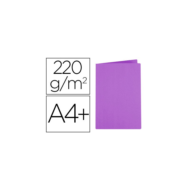 CHEMISE EXACOMPTA ROCK'S 240X320MM 210G COLORIS VIOLINE PACK100 UNITÉS