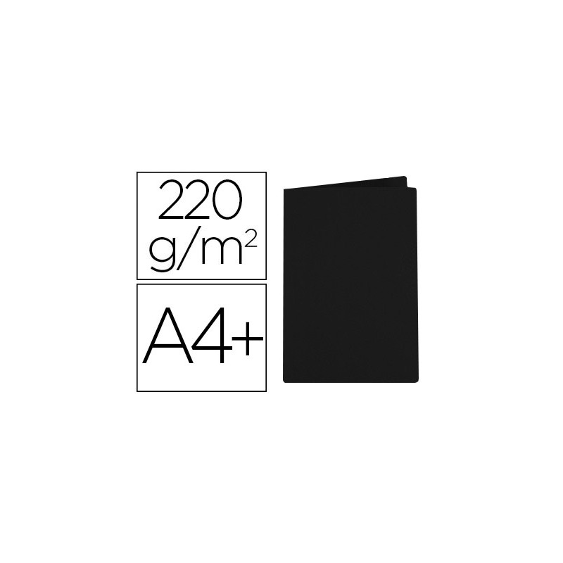 CHEMISE EXACOMPTA ROCK'S 240X320MM 210G COLORIS NOIR PACK 100 UNITÉS