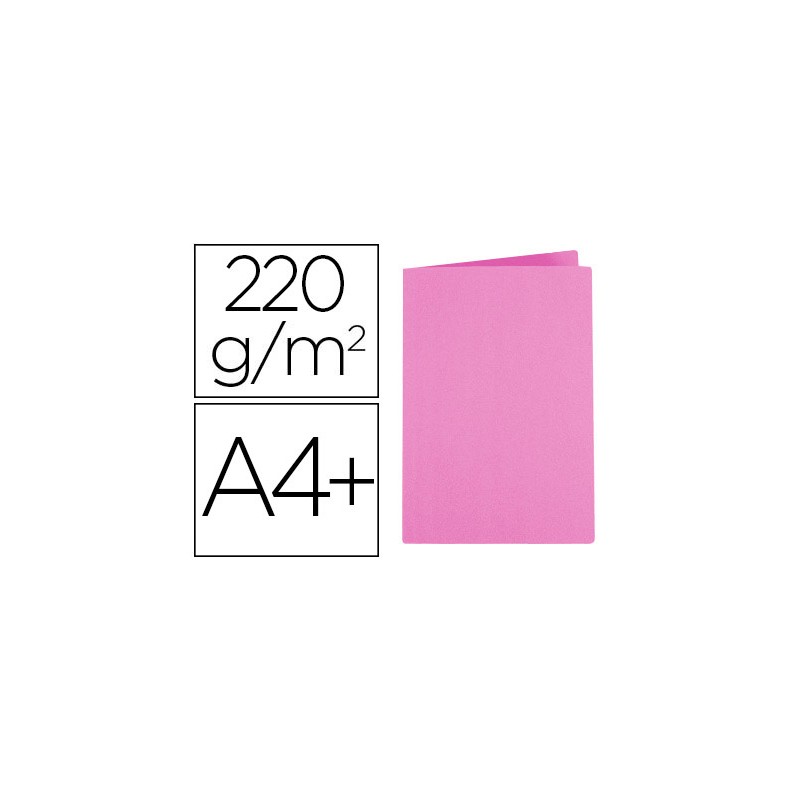 CHEMISE EXACOMPTA ROCK'S 240X320MM 210G COLORIS ROSE PACK 100 UNITÉS