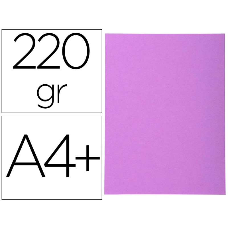 CHEMISE EXACOMPTA STANDARD 24X32CM 220G A4 21X29,7CM COLORIS LILAS PACK 100 UNITÉS