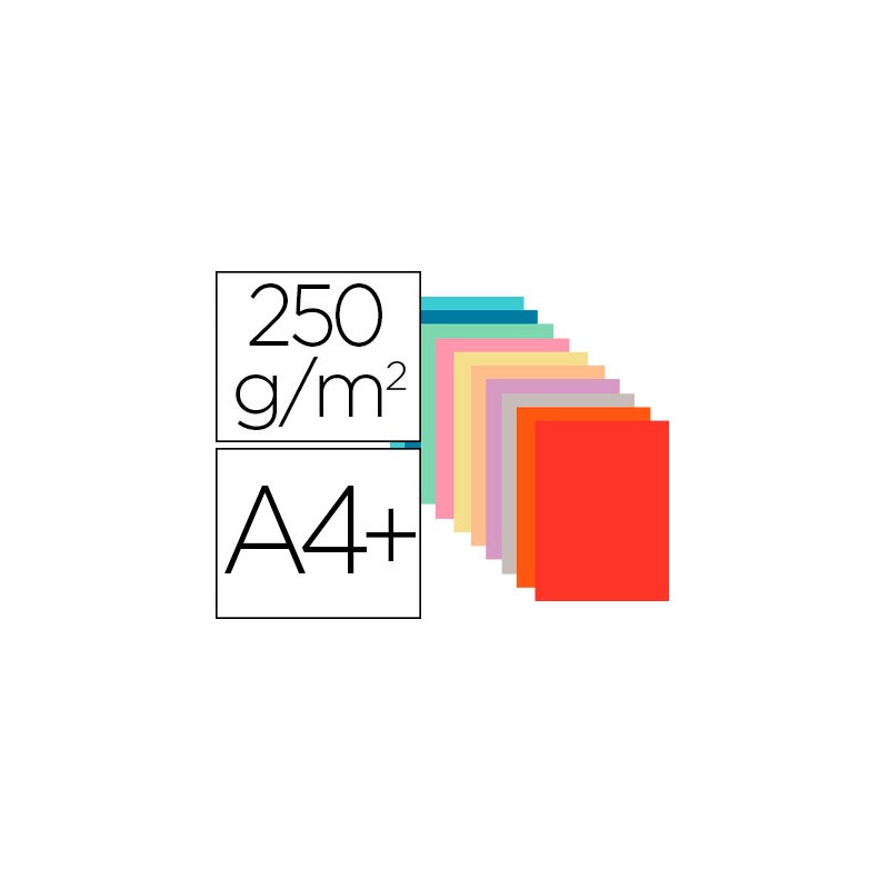 CHEMISE EXACOMPTA SUPER CARTE 240X320MM 210G COLORIS ASSORTIS PACK 10 UNITÉS